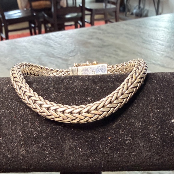 Sterling Silver Braided Bracelet